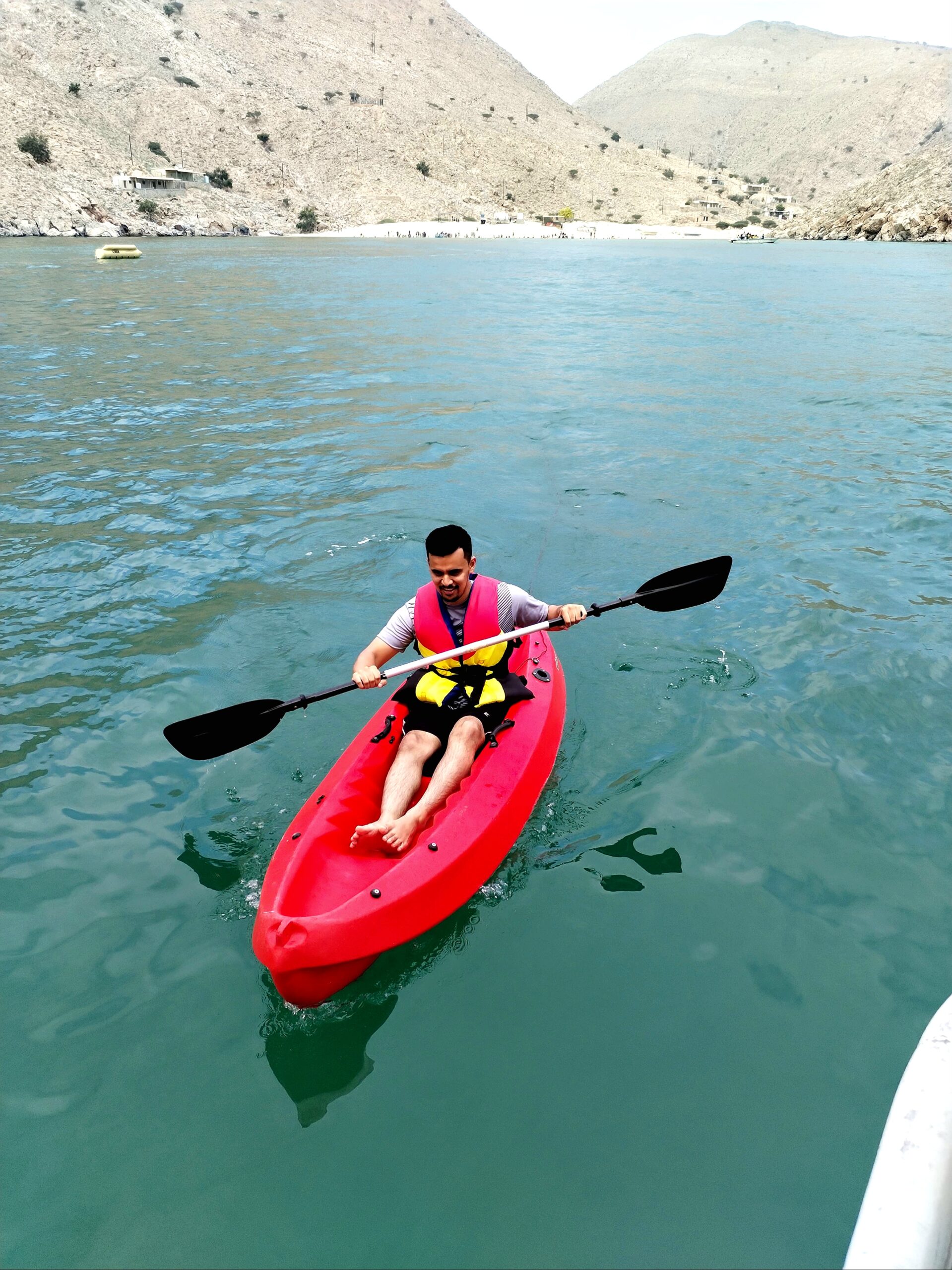 Kayaking Between the Mountains of Dibba Musandam – Snorkeling Tour