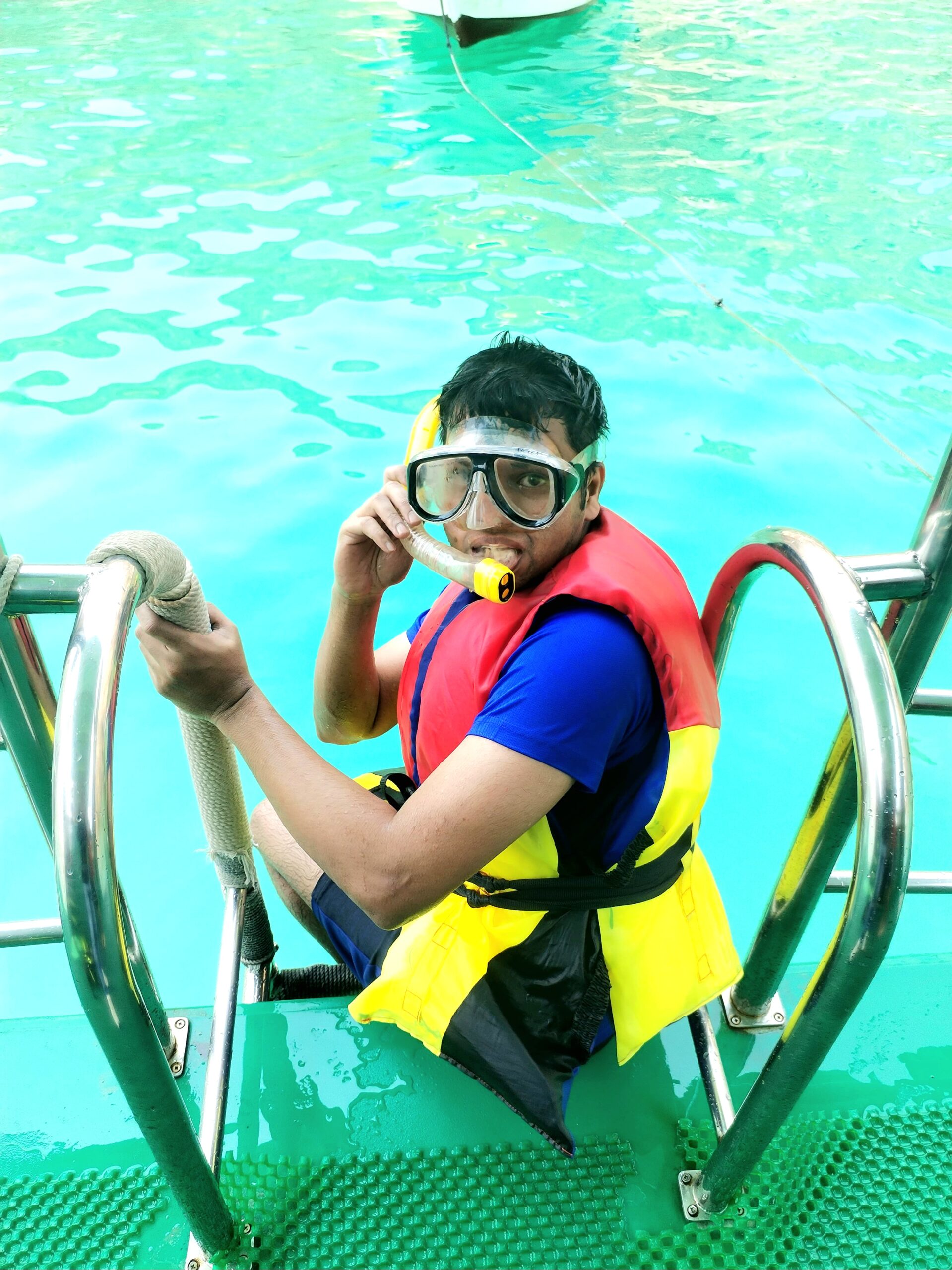 Snorkeling in Dibba Musandam with clear waters and vibrant marine life