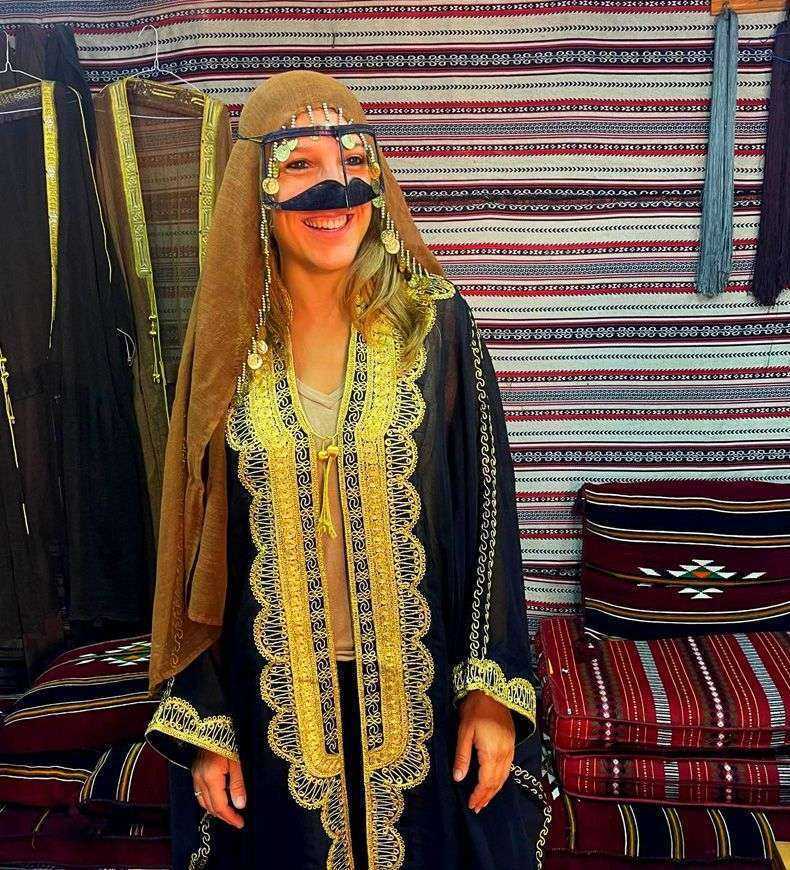 person in a garment Abu Dhabi