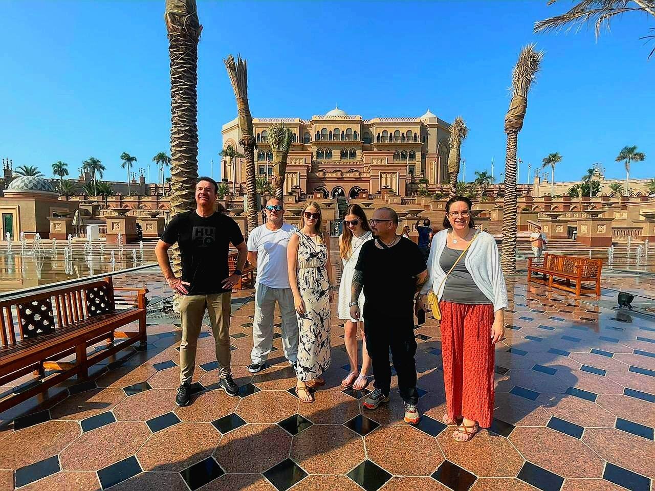 Das Emirates Palace Hotel in Abu Dhabi – eines der luxuriösesten Hotels der Welt.