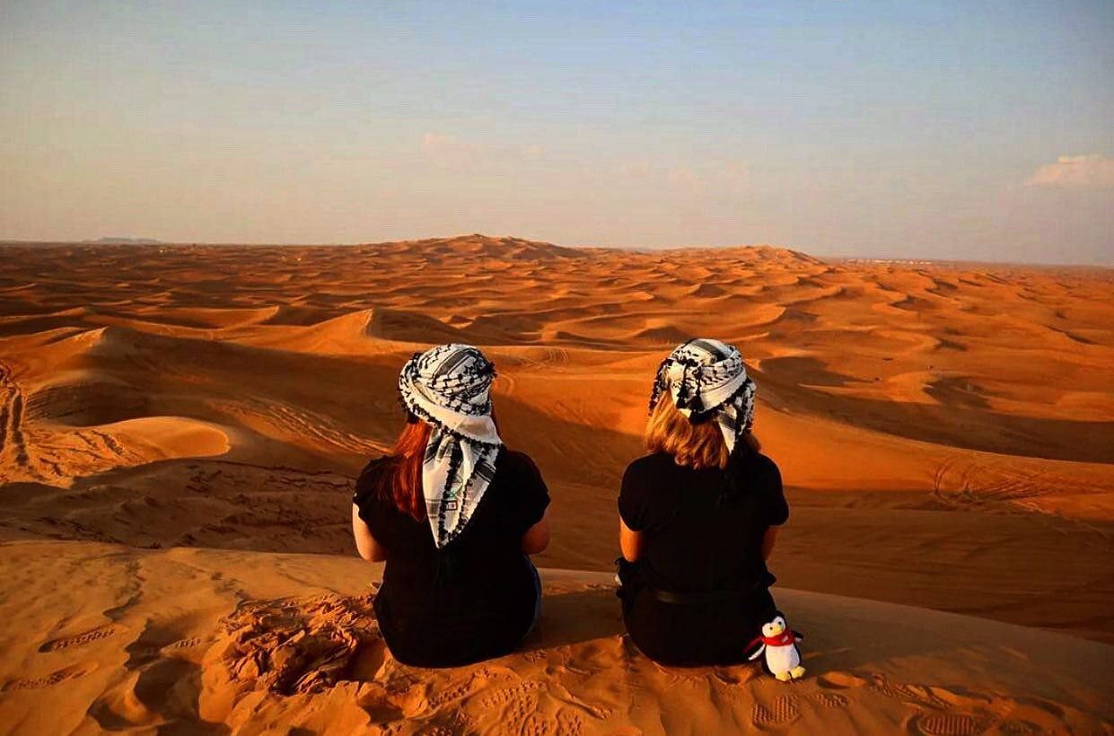 die Wüste von Ras Al Khaimah