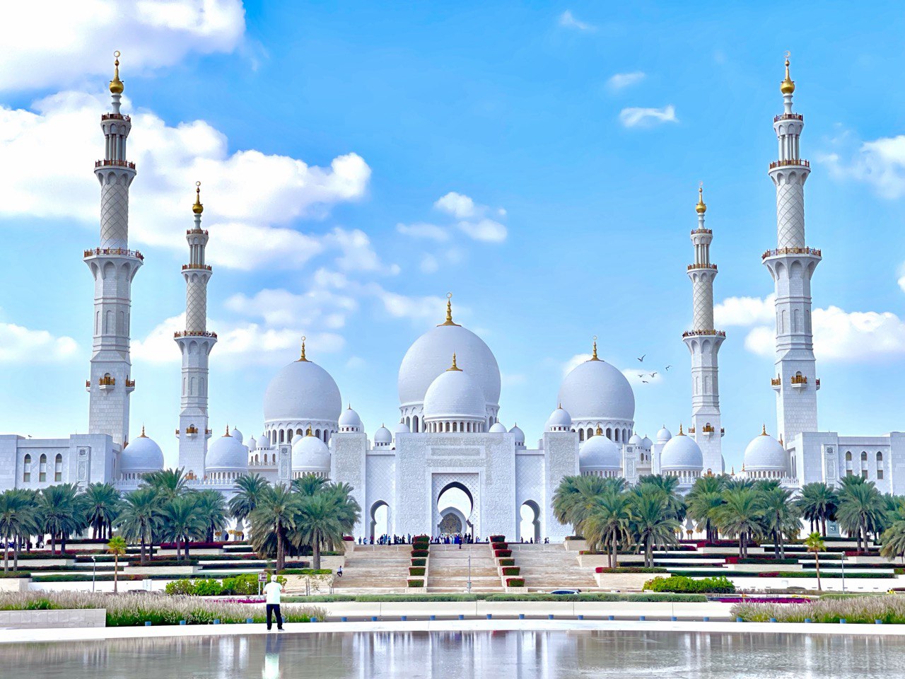 Scheich-Zayid-Moschee Der Traum des Gründers