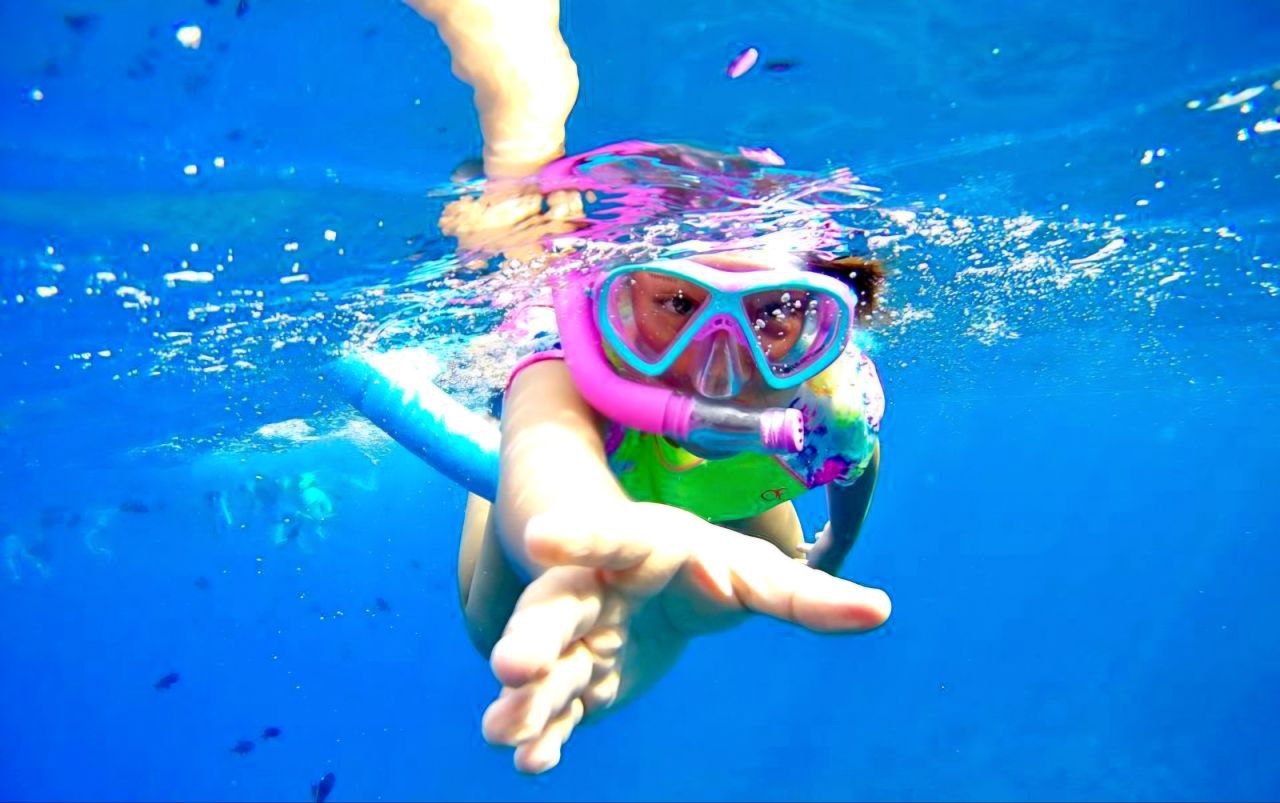 Schnorcheln auf der Telegraph-Insel im Khasab – kristallklares Wasser, farbenreiche Meereswelt und ein unvergessliches Naturerlebnis im Oman.