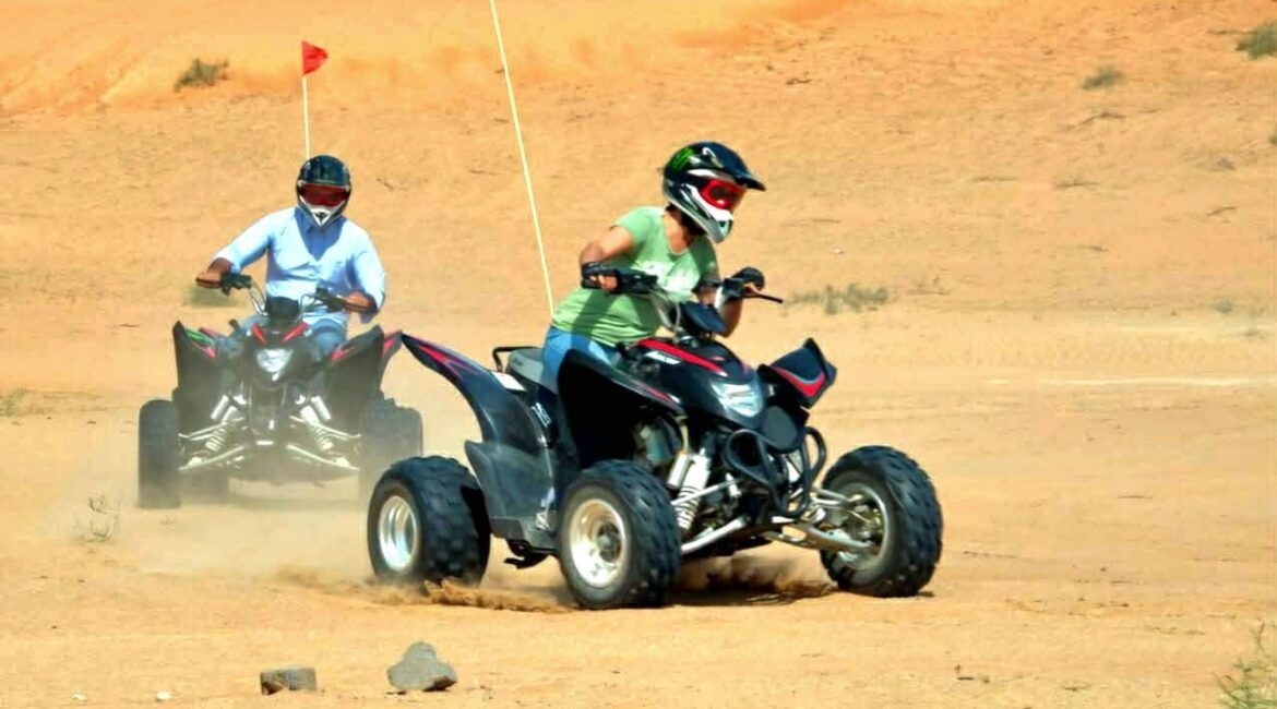 Quadfahren In Der Wüste – Adrenalin Pur Bei Der Wüstentour In Den Vae.