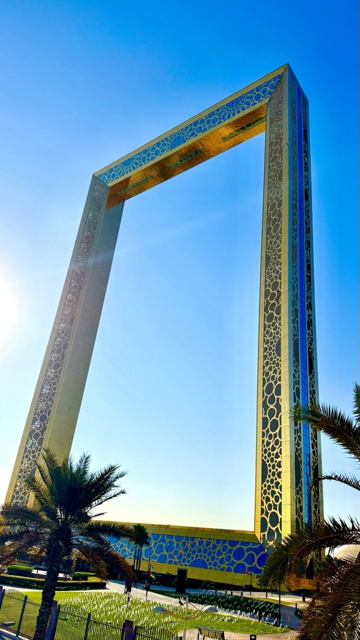 „Der Dubai Frame verbindet auf einzigartige Weise das alte und das moderne Dubai und ist eines der bekanntesten Wahrzeichen der Stadt.“