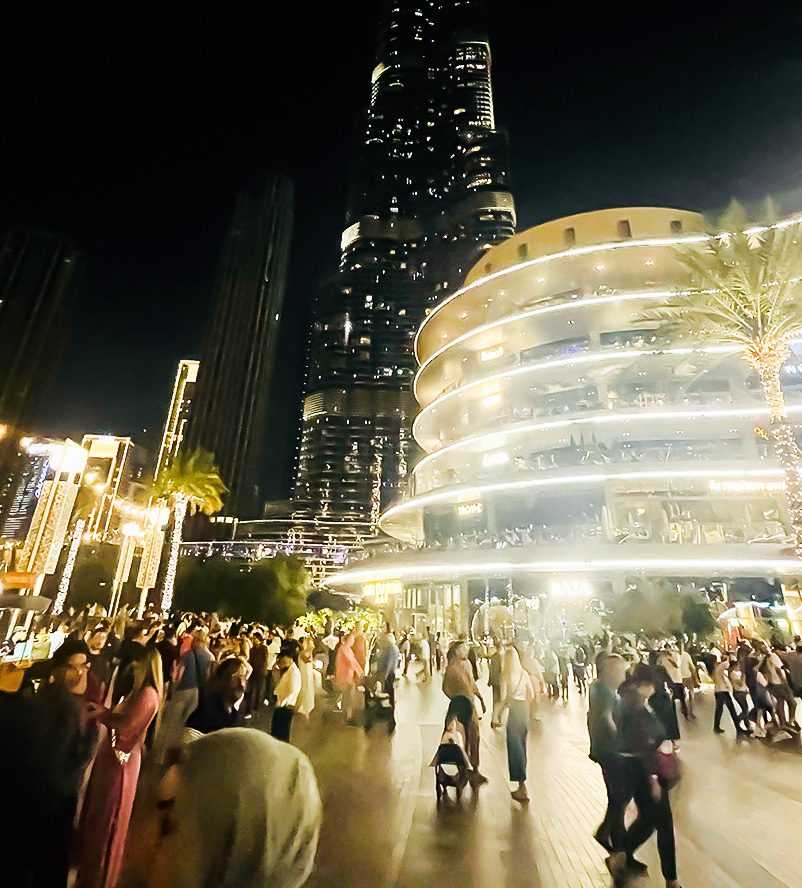 the dubai fountain--
